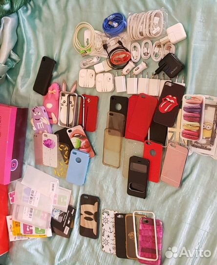 Чехлы, плёнки, зарядки на iPhone 4,4s,5,5s,6,6s