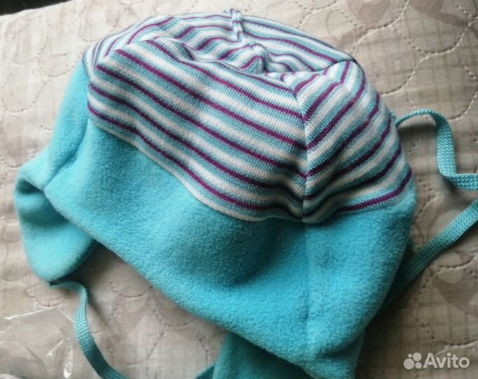 Шапка осень-зима. 46-48см