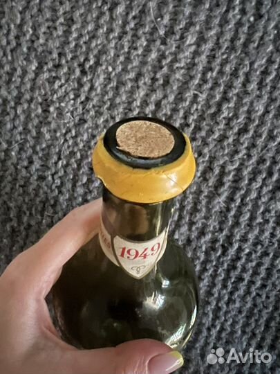 Пустая бутылка jean Bourdy