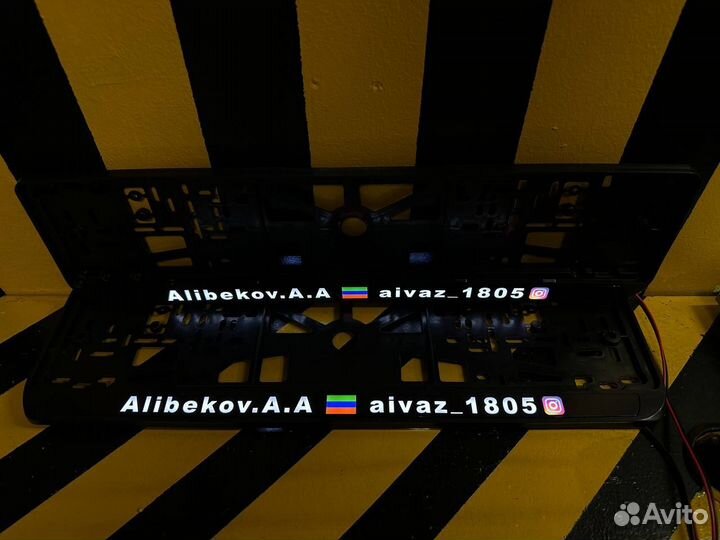 Рамка с led подсветкой по вашему дизайну