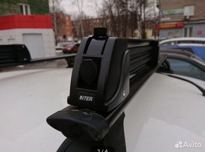 Багажник на крышу для сноуборда и лыж