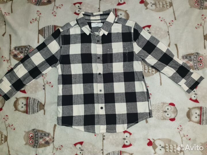 Рубашка для мальчика 110