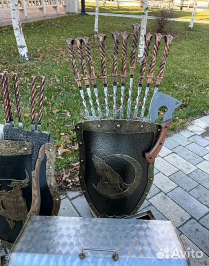 Щит Подставка под шампуры