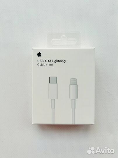 Кабель Apple lightning usb c, провод 1:1 оригинал