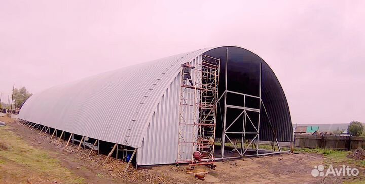 Арочный ангар