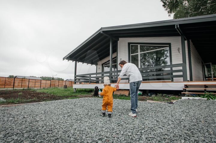 Дом 144 м² на участке 8 сот.