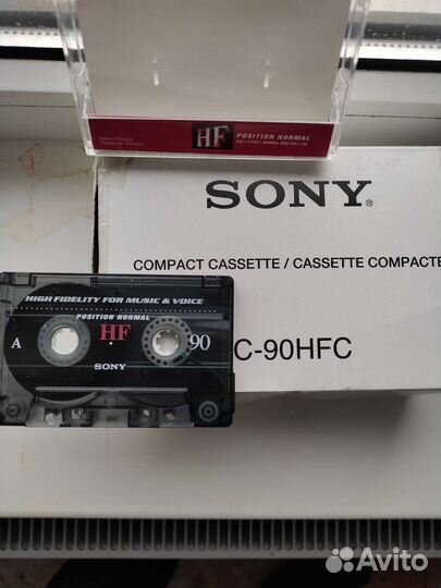 Аудиокассета sony hf 90