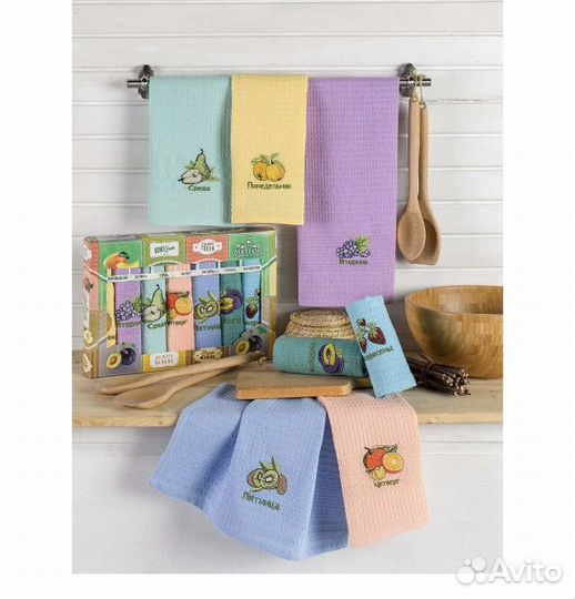 Набор кухонеых полотенц Неделька