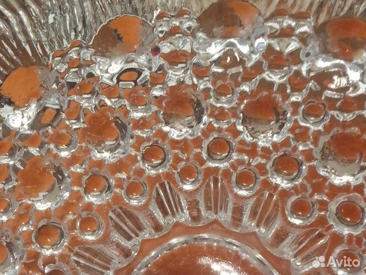 Ваза для фруктов на ножке СССР