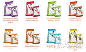 Корм наша марка для кошек в ассортименте 2 кг