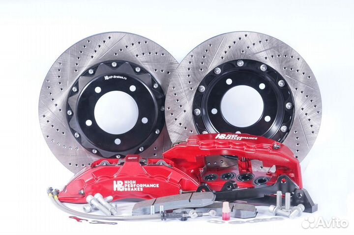 Спортивные тормоза на Audi A1 (8X) D16 304мм 6pot