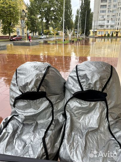 Коляска для двойни mikado