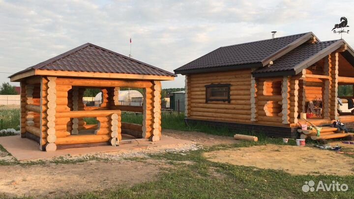 Деревянные срубы