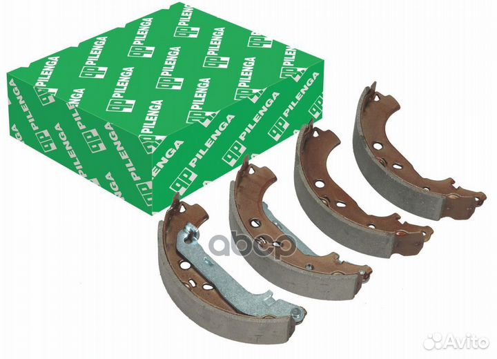 Колодки тормозные барабанные focus 2, C-MAX BS