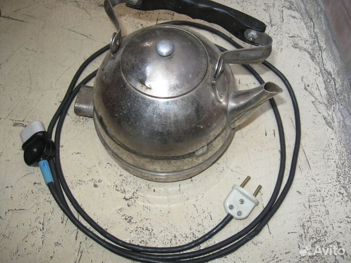 Стальной электрический чайник. СССР