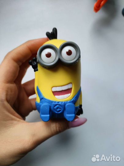 Игрушки Миньоны из Макдональдса и Нестле