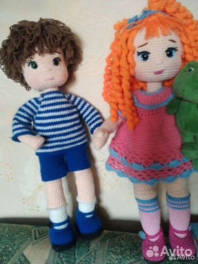 Кукла амигуруми ручной работы