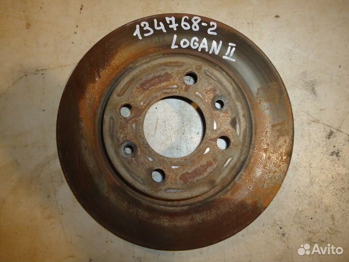 Диск тормозной передний