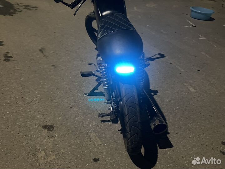 Мопед альфа kafe racer