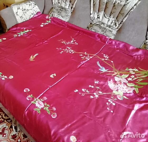Покрывало шёлковое на 2х сп.кровать