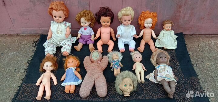 Куклы СССР гдр коляска, стул