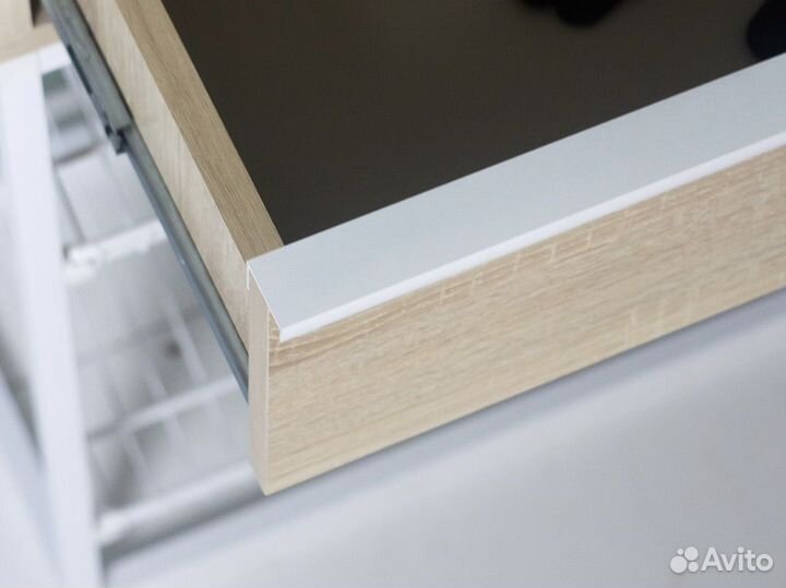 Обувница металлическая напольная с ящиками