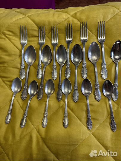 Столовые приборы мельхиор СССР