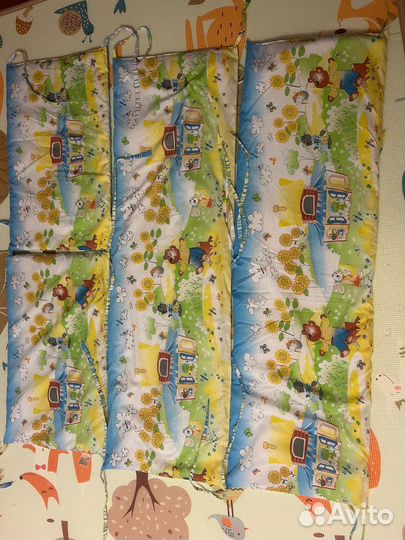 Бортики в детскую кроватку