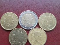 Бельгия регулярные евро и евроценты. Погодовка