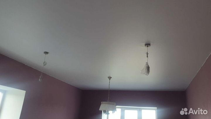 Натяжные потолки установка