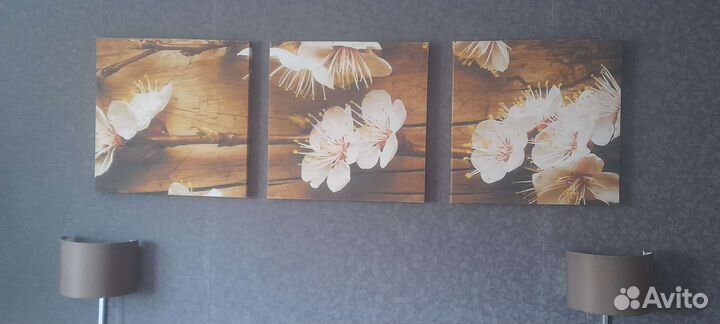 Картины 3 шт 50х50