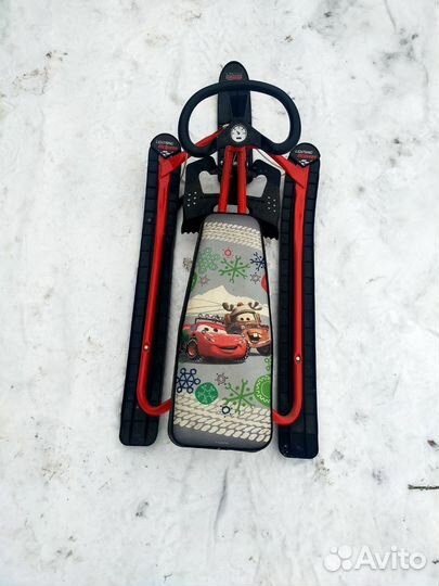 Детский снегокат бу