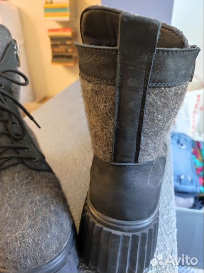 Валенки зимние ботинки теплые войлок