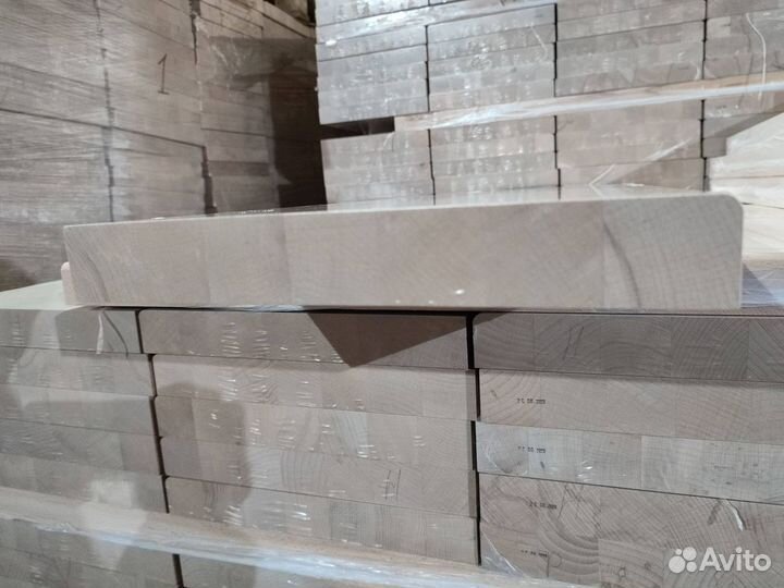 Ступени из бука цельноламельные 40х360х760