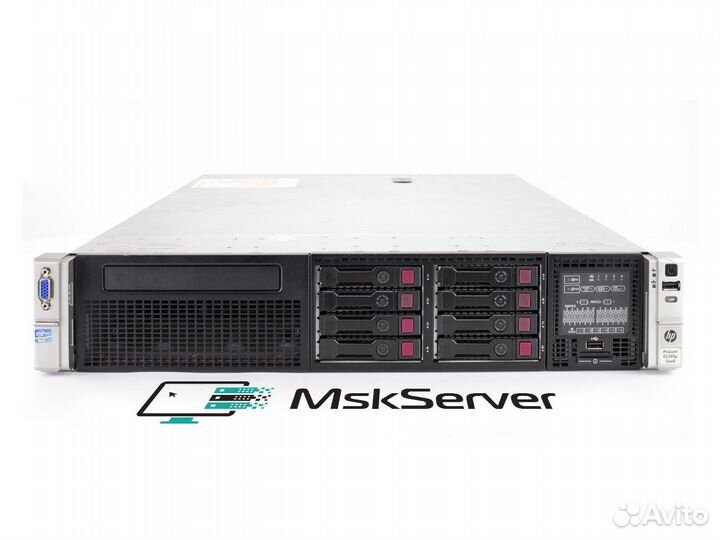 Сервер HP DL380p Gen8 8xSFF 2x E5-2680v2 32Gb