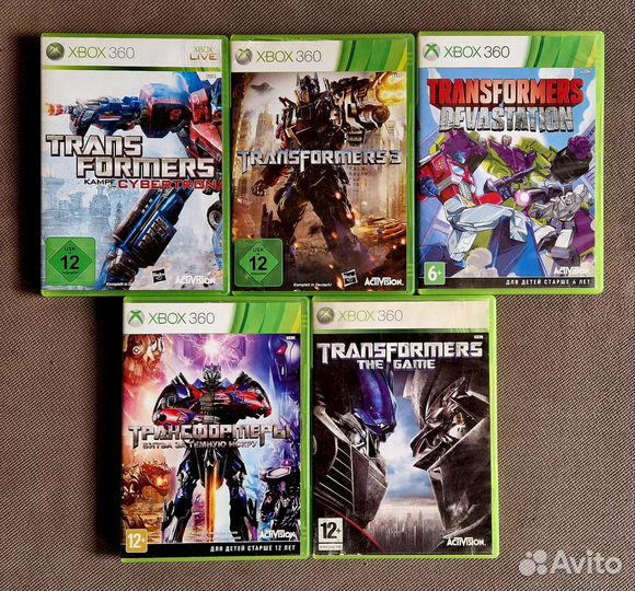 Transformers collection xbox 360
