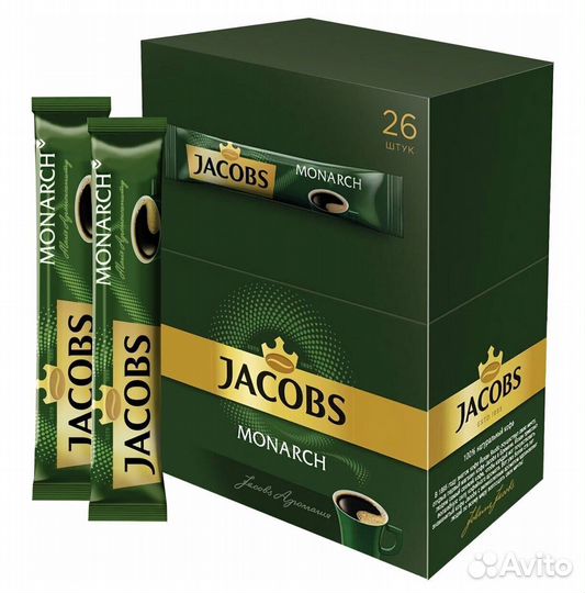 Растворимый кофе Jacobs Monarch 2 г