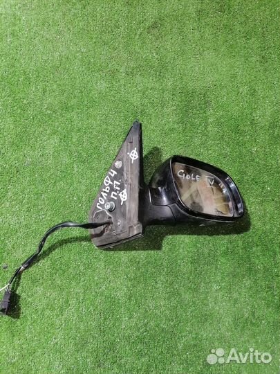 Зеркало правое электрическое Volkswagen Golf