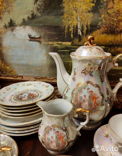 Чайно кофейный сервиз Мадонна