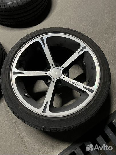 Колеса AS schnitzer разноширокие