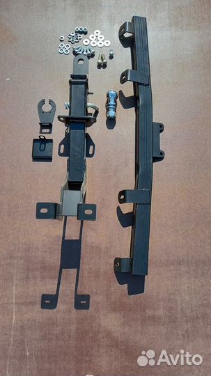 Фаркоп под квадрат шевроле нива Американский шар