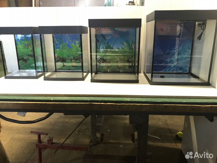 Вертикальные аквариумы 30-40-60-90 литров