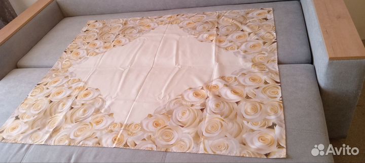 Фото шторы и скатерть