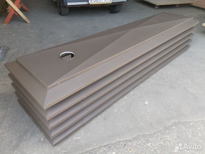 Дымник на трубу скс-4 Шахтный Плоский Многоярусный