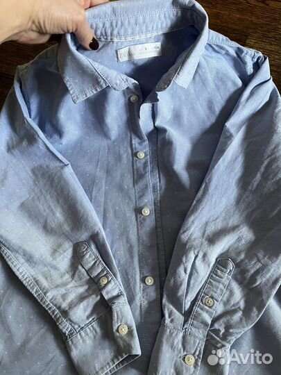 Школьные рубашки Zara,Massimo Dutti 122-134