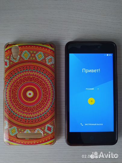 Телефон zte