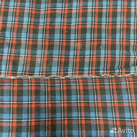 Старинная цветная домоткань лот 03