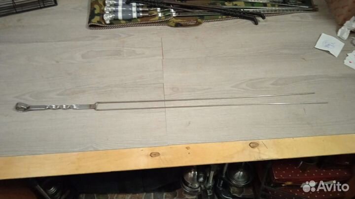 Профессиональный шампур для грибов 50 см