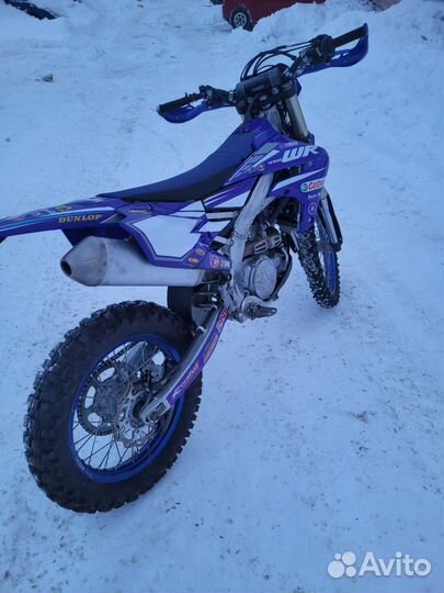 Мотоцикл yamaha WR450F