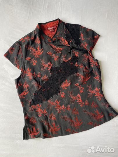 Винтажная блуза Monsoon шелк